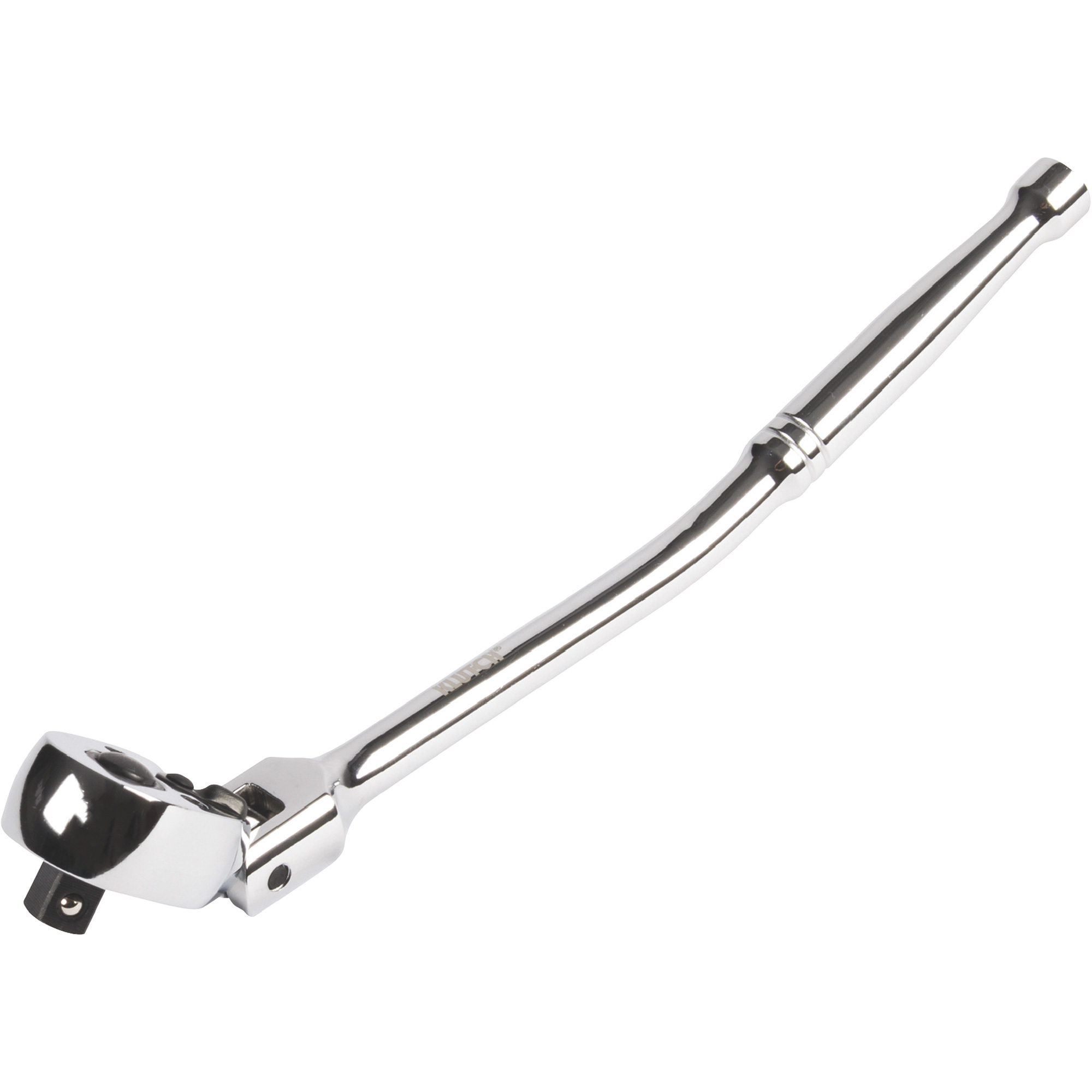 Klutch 11 1/4in. Offset Flex Head Ratchet, 3/8in. Drive